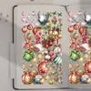 Fornecimento Transfronteiriço de 50 Adesivos Criativos de Sino de Natal para Pets DIY Caderno Decoração de Festa de Natal Adesivos