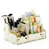 Tamanho pequeno multicolor caixa de armazenamento cosmético coreano caixa de maquiagem desktop DIY caixa de armazenamento de madeira fabricantes por atacado