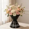 Floristería Más Vendidos Macetas Negras Huecas para Decoración de Arreglos Florales, Herramienta de Envoltura de Ramo de Flores de Plástico, Gadget de Envoltura de Flores para Principiantes de Floristería