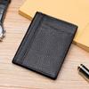 Portatarjetas avanzado de cuero para licencia de conducir, tarjetero ultradelgado para hombre, tarjetero múltiple, funda protectora para licencia de conducir, delgado para mujer, venta al por mayor
