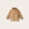Casaco Peludo Infantil Outono Inverno Bebê Pelúcia Estampa Leopardo Top Meninos Inverno Quente Roupas de Algodão Inverno Meninas Roupas de Algodão