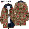 2025 Europeo y Americano Transfronterizo Nuevo Impresión Personalizada 3D Otoño e Invierno Moda Cálida Chaqueta de Pareja con Capucha Chaqueta de Algodón para Hombre