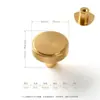 Puxador de Porta de Armário Guarda-Roupa Minimalista Moderno Puxador de Gaveta Bola Ovo de Pombo Dourado Liga de Alumínio Francesa Normcore