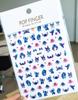 Fábrica de pegatinas para uñas Stiewell punto de venta nuevo lindo caricatura pegatinas para uñas Stiewell Me343-354