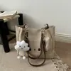 Mochila de Gran Capacidad con Bloques de Color para Primavera y Otoño 2026 Nueva Moda para Mujer Bolso Tote Retro de un Solo Hombro para Viajes