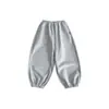 Pantalones largos de forro polar para niño Tongku 2026 de invierno, pantalones de chándal holgados y gruesos para niños, pantalones jogger elegantes y cálidos para niños pequeños y mayores