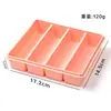Amazon Más Vendido Charola Larga para Cubitos de Hielo Molde de Silicona Grado Alimenticio Caja para Conservar Fresco Fácil de Desmoldar Congelación Rápida Caja para Hacer Hielo en el Congelador