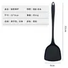 Espátula de Silicona Transfronteriza, Resistente a Altas Temperaturas, Cocina, Sartén Antiadherente Especial, Set de Espátulas para Utensilios de Cocina Domésticos en Stock