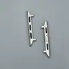 Adequado para Pulseira Apple Watch S11 Conector de Aço Inoxidável Peça de Cabeça Metálica Iwatchs10/9