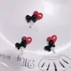 Mini Gravata Borboleta Brilhante Balão Acessórios de Resina Enfeites de Cabelo Decorações de Sapatos Capa de Celular Pequenos Enfeites Pingentes Caixa de Armazenamento Adesivos