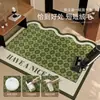 Felpudo de Entrada Estilo Vintage 2026 Modelo Nuevo Alfombra para Recibidor Resistente a la Suciedad Antideslizante Felpudo Doméstico Almohadilla de Alfombra