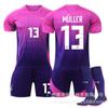Euro 2024 Alemanha fora 13 Muller Cross 17 Wirtz 10 Mussi jersey 25 terno uniforme de futebol