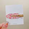 Lindo y Dulce Pasador de Color Jugo sin Costuras para Mujer, Pin para Flequillo con Brillo, Pin de Maquillaje con Forma de Uva, Pasador, Pinza para el Cabello, Accesorio para el Cabello