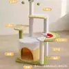 Rascador para Gatos Casa Nido para Gatos Cápsula Espacial Árbol para Gatos Plataforma de Salto Resistente a Arañazos Columna para Rascar Gatos Tabla Rascadora para Gatos Juguete para Gatos.
