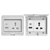 Comercio Exterior Ip55 Estándar Europeo Exterior Impermeable y a Prueba de Lluvia Enchufe de Interruptor Montado en Superficie Exterior 16A Estándar Alemán Estilo Británico Multifunción