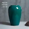 Vaso de Cerâmica Holly Salgueiro da Neve Salgueiro Prateado Diâmetro Grande Planta Verde Simples Mesa de Jantar Ajuste de Água Arranjo de Flores Enfeites