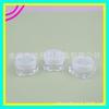 Frasco Quadrado Transparente para Creme 10g Frasco Quadrado para Batom 10ML Caixa com Glitter Frasco para Pó Glitter Frasco Refil de Beleza