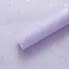 Treze Flores Série Roxa Romântica Papel de Embrulho para Flores Material para Buquê de Dia dos Namorados Papel Kraft Papel de Embrulho para Flores de Presente
