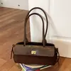 Bolso de axila vintage de alta gama para mujer, nuevo bolso de hombro Maillard versátil para el otoño de 2026