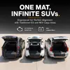 Alfombrilla para maletero de coche, Alfombrilla para mascotas de coche, Alfombrilla anti-suciedad y anti-rayaduras para gatos y perros, Alfombrilla ampliada para asiento trasero, Alfombrilla impermeable, Cojín para asiento de mascota