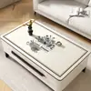 Mantel individual para mesa de centro casual, Lujo accesible y mantel de alta gama, Impermeable y a prueba de aceite, Mantel protector para mesa de centro de sala de estar sin lavado, Mantel para mesa de comedor