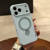 Capa para iPhone 18 Pro Max de Silicone Líquido com Sensação de Pele, Suporte Magnético Rotativo 360 Graus, Adequada para Capa de iPhone Apple 17 16