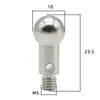 Cabeza de bola aleación de aluminio acero inoxidable tornillo de cabeza de bola teléfono móvil cámara proyector soporte giratorio universal adaptador de extensión