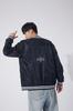 Chaqueta Bordada con Parche Personalizado para Hombre Estilo Coreano Trendy Primavera y Otoño Nueva Ropa Exterior Holgada Ropa Exterior con Cuello Alto Uniforme de Béisbol