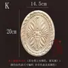 Talla de Madera Dongyang Madera Maciza Estilo Europeo Cabeza de Puerta de Madera Flor Redonda Calcomanía Decorativa Marco de Espejo de Puerta Flor de Madera Fondo Ovalado Adorno Relieve