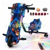 Patinete elétrico exclusivo transfronteiriço, carro de brinquedo, carro de drift, kart infantil, monoposto Roda universal giratória 360 graus