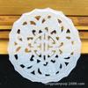 Colgante Calado de Jade Blanco Afgano Gulong Ruyi Candado de Jade Marca Jade Blanco Seboso Colgante de Jade Calado Venta al por Mayor