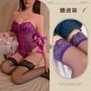 Camisola Sexy de Renda com Design Decotado, Modelador e Sedutor com Aro, Valorizando Busto Pequeno, Body Push-Up