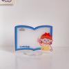 Pizarra acrílica transparente simple estilo Ins, tablero de mensajes para estudiantes, tablero de escritura mini portátil creativo para notas