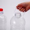 Garrafa de Vinho Redonda Espessa de 2,5L, Garrafa de Óleo de 2500ml, Material PET, Adequada para 2,5kg Litros, Barril de Óleo, Barril de Vinho, Garrafa Xiu Su, Alça Colorida