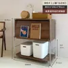 Estética de Almacenamiento Estilo Japonés, Aparador Vintage, Gabinete Lateral para Sofá de Sala de Estar, Estantería de Piso para Cocina, Gabinete para Horno, Estante de Almacenamiento