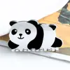 Pinza para el pelo de acrílico con forma de lindo osito panda, pinza de tiburón linda para el pelo, pinza grande para el pelo, accesorios para el pelo