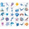 Stickers de Tatuajes Temporales de Acuarela de Animales Transfronterizos de Alta Gama Coloridos Tigre Mariposa Animal Fiesta Fiesta Stickers de Tatuajes Temporales