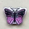 Clipe de plástico tipo borboleta de desenho animado para meninas, clipe decorativo para selar presentes, clipe de notas para estudantes, item fofo para atacado de 2 yuans