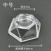 Suporte de bola de cristal acrílico, enfeites de bola transparentes, prateleira de bola de vidro, suporte de exibição, base de rack redondo, suporte de bola