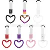 Venta caliente transfronteriza pulsera de hilo para coche anillo de tracción manual en forma de corazón de amor cinturón de remolque de pasta para barra delantera y trasera de coche universal