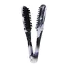 Comercio Exterior Nueva Plancha de Peluquería Cabello ABS Liso Forma de V Peinado Alisado Pinza para el Cabello Salón de Belleza Peine de Cerdas Peine para Cabello Liso
