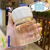 Taza de Grasa Resistente al Calor Taza de Agua Taza de Leche de Soya Taza Batidora Taza Portátil Compacta Mini Set de Tazas para Mujer