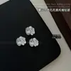 Nuevo Zircón Sin Fondo Diamante Joyería para Uñas Arte de Uñas Flor Blanca Brillante Zircón Super Hada Bola de Pelo Diamante Uña Diamante