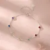 Pulsera de Plata de Ley S925 Color Dopamina Circonita para Mujer, Lujo Ligero, Fresca, Versátil, Temperamento, Nicho, Artesanía Exquisita, Dropshipping