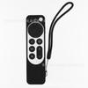 Para 2021 Nuevo Apple Apple TV 4K control remoto funda protectora silicona color sólido funda protectora