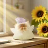 Gato Pai de Energía de Dibujos Animados Lindo y Creativo Caja Sorpresa Popular en Xiaohongshu Decoración de Escritorio Adornos Regalo Venta al por Mayor