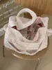 Bolsa de Viaje Floral Transfronteriza, Estilo Nuevo, Fresca y Dulce, Bolso de Mano de Gran Capacidad Estilo Ins, Bolsa Tote Estudiante Commuter Estilo Coreano