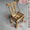 Silla de Madera de Pino, Silla de Comedor de Madera Maciza Estilo Rústico Antiguo, Silla Retro Estilo Granja para Restaurante, Silla para Tienda de Barbacoa, Silla de Lactancia, Silla para Uso Doméstico con Respaldo