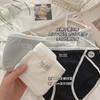 7A Ropa Interior Bacteriostática de Algodón Puro para Mujer con Abertura Alta, Pierna Raíz Acolchada, Sexy, Color Sólido, Cintura Media, Entrepierna Alargada, Triángulo para Mujer