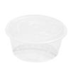 Tazón desechable de comida rápida, lonchera desechable engrosada para llevar, caja de embalaje de comida rápida, lonchera redonda transparente para el hogar con tapa